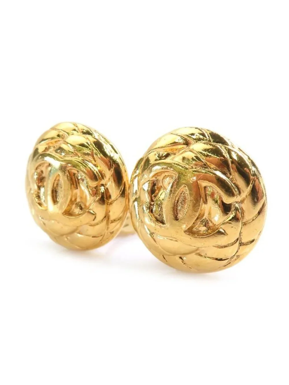 Chanel Earrings Gold